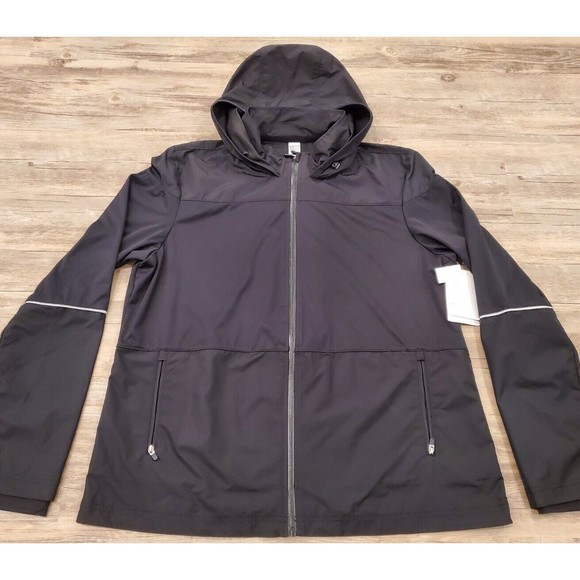 GAP Other - GAP Fit Hybrid Tech Hooded Full Zip Jacket Black Mens Sz XL NEW NWT $100 retail